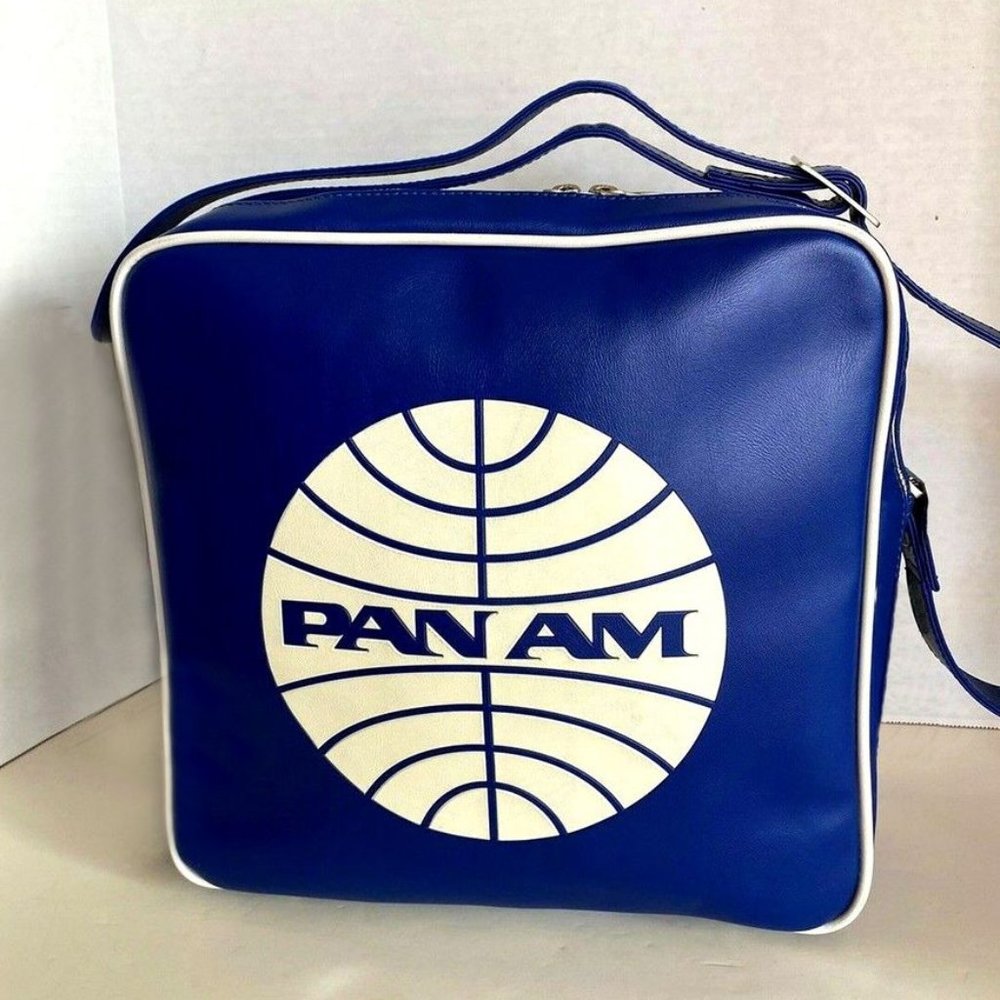 Panam vintage airlines messenger bag